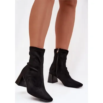 Dámská zimní obuv Boty na podpatku model 221123 Step in style 37