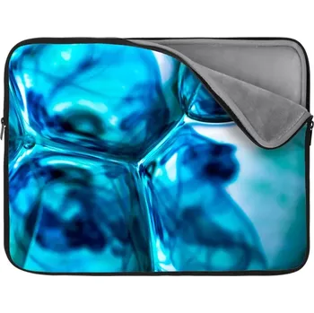 pouzdro na notebook Sablio Obal na notebook Modré bubliny - 17"