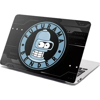 samolepka Sablio Samolepka na notebook Futurama Bender Technology - 29x20 cm