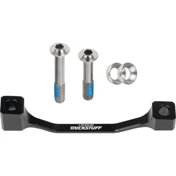 Brzda na kolo Adaptér PMPM 20 ALU TI Black 203/223