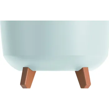 Květináč Květináč plast bílý Prosperplast 24 cm x 24 cm x 15,5 cm