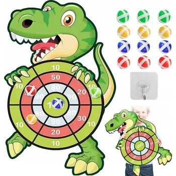 Šipka Sada pro hru šipek pro děti – terč, bezpečné šipky a míčky Na Suchý Zip