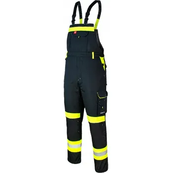 Pracovní obuv Dlouhé pracovní kalhoty ART.MAS Pracovní montérky s laclem výstražné Classic-Vis vel. 44