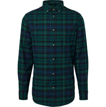 Pánská košile 711702 - Tchibo - Flanelová košile - pro muže - vel. XXL 45/46 - barva: modrá/kostkovaný