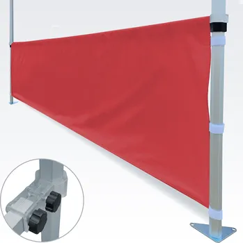 Stan Pultová zástěna a nosník na nožnicový stan Nosník je nevhodný pro modely SUPER protože rámy SUPER mají čtvercový profil nohy.