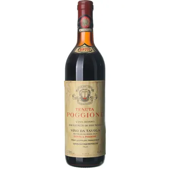 Víno Archivní víno&nbsp;1978&nbsp;Tenuta IL. Poggione Vino Rosso&nbsp;0,75 l