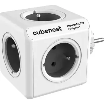 rozbočovací zásuvka Cubenest PowerCube Original šedá