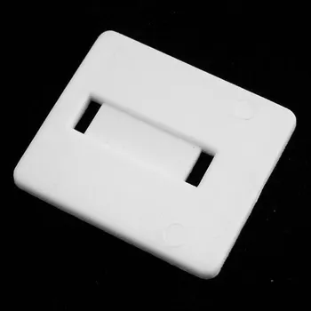 Podložka k malému kulatému aktovkovému zámku, bílá, PP