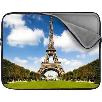 pouzdro na notebook Sablio Obal na notebook Eiffelova věž - 13"