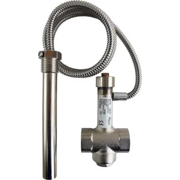 Ventil Termostatický ventil 3/4", 97°,CONCEPT BVTS dochlazovací, s kapilárou 1,3m, poniklovaný