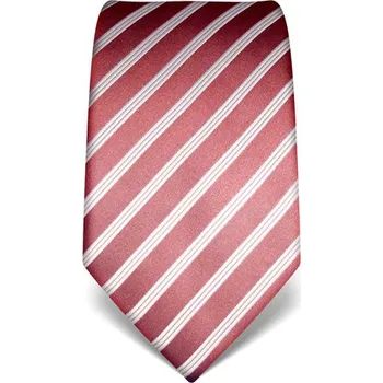 Kravata Starorůžová kravata Vincenzo Boretti 21983 - s proužky