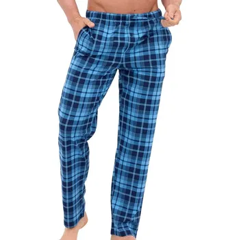 Pánské pyžamo Pánské pyžamové kalhoty 691/62 - CORNETTE tmavě modrá 3XL