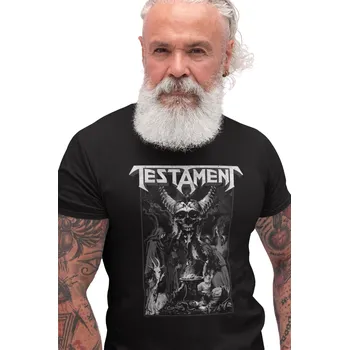 Pánské tričko PÁNSKÉ TRIČKO s potiskem TRIČKO black thrash metal rock XXL