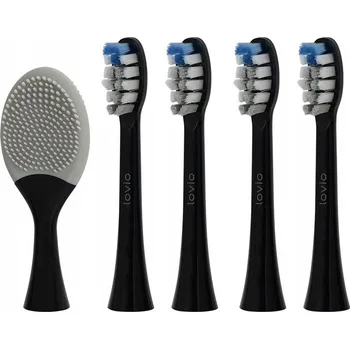 Elektrický zubní kartáček HLAVICE pro SONICKÝ kartáček LOVIO SonicProtect PRO, střední tvrdost