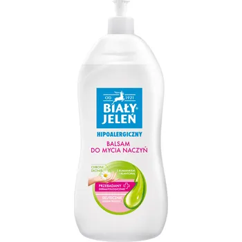 Mycí prostředek Balzám na mytí nádobí Biały Jeleń s heřmánkem, hypoalergenní, 1L