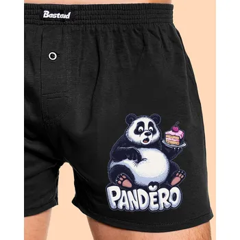 Trenýrky Bastard Panděro pánské trenky Black