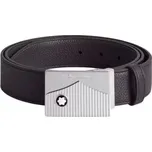 MONTBLANC - Vintage Palladium Reversible 35 mm - Pánský luxusní oboustranný opasek