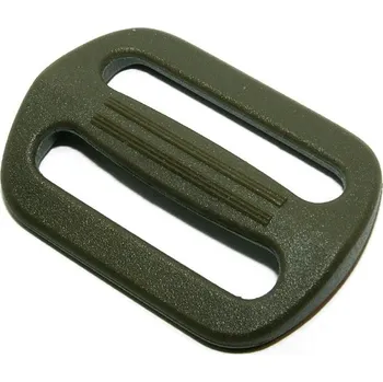 Průvlečná spona 25, khaki, PA6