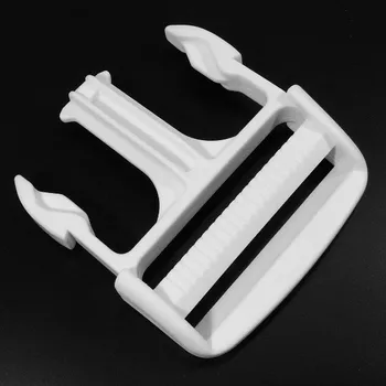 Spona trojzubec 50 vnitřní díl, bílá, PA6