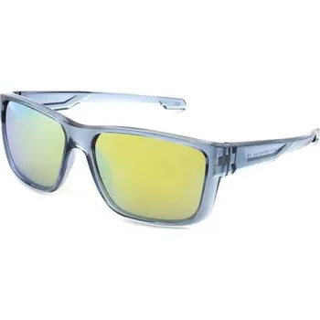 Sluneční brýle HIS 37103 modrá lesk čirá, čočka žlutá zrcadlo polarizovaná 2