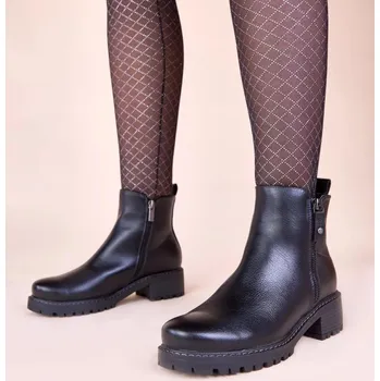 Dámská zimní obuv Boty na podpatku model 221011 Solea 38