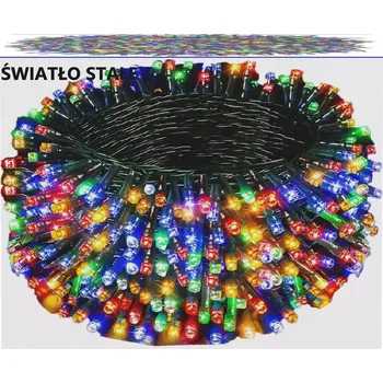 Vánoce Vánoční Osvětlení Na Stromeček 500 LED STÁLÉ SVĚTLO - bez programátoru IP44 ZEW / WEW