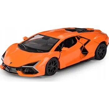 auto na autodráhu RMZ City LAMBORGHINI REVUELTO ORANŽOVÝ 12cm NOVÝ KOVOVÝ MODEL