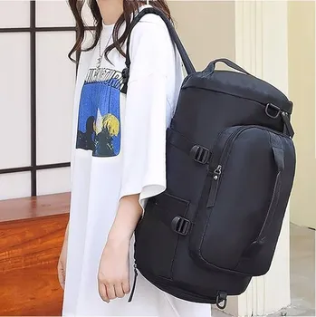 Sportovní taška Sportovní taška Batoh s přihrádkou na boty, černá