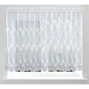 Záclona markizeta, Dita metráž, bílá