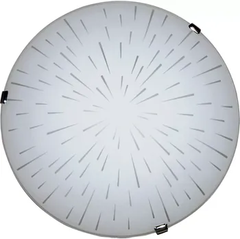 Nástěnné svítidlo ARGUS 41120/40 OPTIMA přisazené svítidlo sklo - 40 cm chrom (CR) šipka (SI) (41120/40 OPTIMA přisazené svítidlo sklo - 40 cm chrom (CR) šipka (SI))