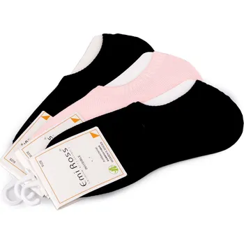 Dámské ponožky Bambusové ponožky do tenisek Emi Ross, velké, 9 (vel. 39-42) mix