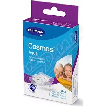 Náplast COSMOS náplasti Do vody 3 vel. 10ks (Aqua)