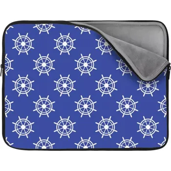 pouzdro na notebook Sablio Obal na notebook Bílá kormidla - 17"