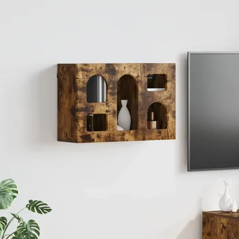 Příborník do zásuvky vidaXL Závěsná skříňka Kouřový dub 60 x 20 x 40 cm kompozitní dřevo