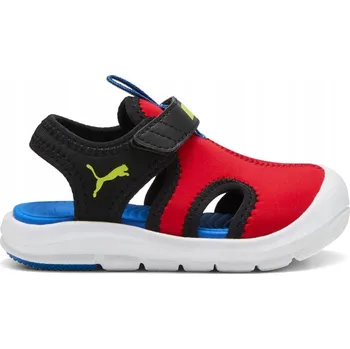Dívčí sandály Dětské sandály Puma 40058503 FUN RACER SANDAL V INF Červené 27