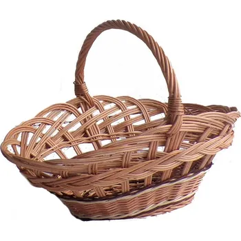 Nákupní košík Proutěný koš Ažurový větší