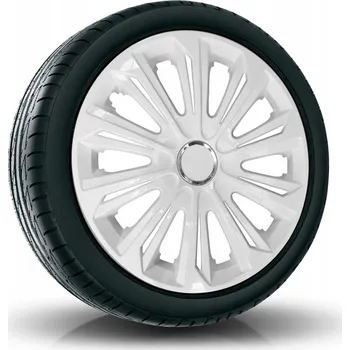 Poklice na kolo Puklice STRONG 14" bílé pro Toyota, Volkswagen, Volvo, 4 ks
