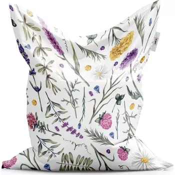 Sedací pytel Sablio Sedací vak Babiččina zahrádka - 150x100 cm