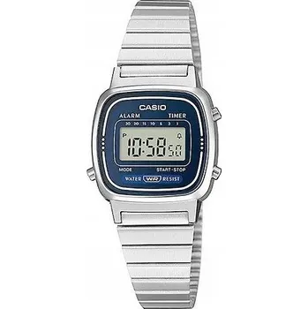 Hodinky Dámské hodinky Casio LADY STEEL Blue (průměr 25 mm)