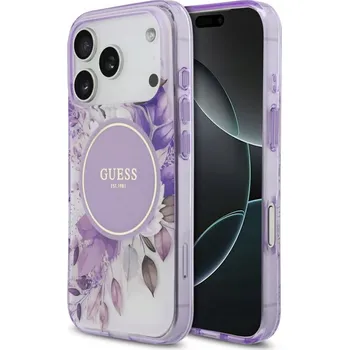 Pouzdro na mobilní telefon Kryt Guess Zadní Kryt pro Apple iPhone 17 Pro fialový