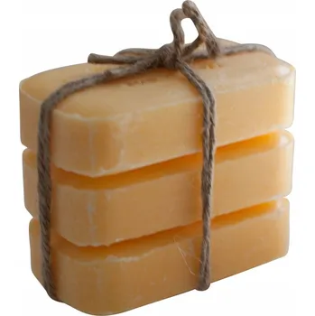 Koupelová kosmetika KOSTKA MÝDLA S VŮNÍ BROSKEV 5x8,5cm MÝDLO