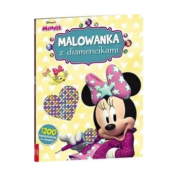 První čtění Disney Minnie. Malowanka z diamencikami - opracowanie zbiorowe