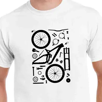 Pánské tričko Tričko Cyklo součástky M