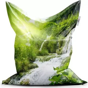 Sedací pytel Sablio Sedací vak Classic Kaskádovitý vodopád - 200x140 cm