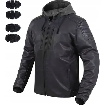 Moto bunda KOŽENÁ BUNDA REBELHORN IMPALA BLACK 6XL