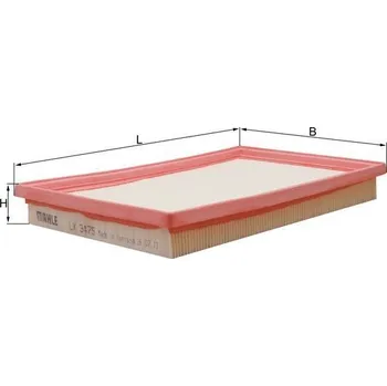 Vzduchový filtr Vzduchový filtr KNECHT LX 3475