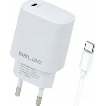 Beline Síťová nabíječka 1x USB-C 20W + kabel USB-C PD 3A.
