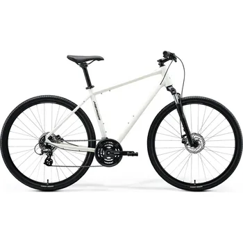 Jízdní kolo MERIDA Crossway 10 Silk White (Grey) - M