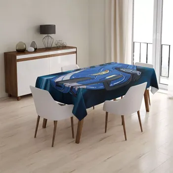 ubrus Sablio Ubrus Mustang Modré pozadí - 90x90 cm