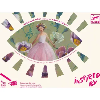 kreativní sada Djeco Inspired by Degas – výtvarná sada pro děti